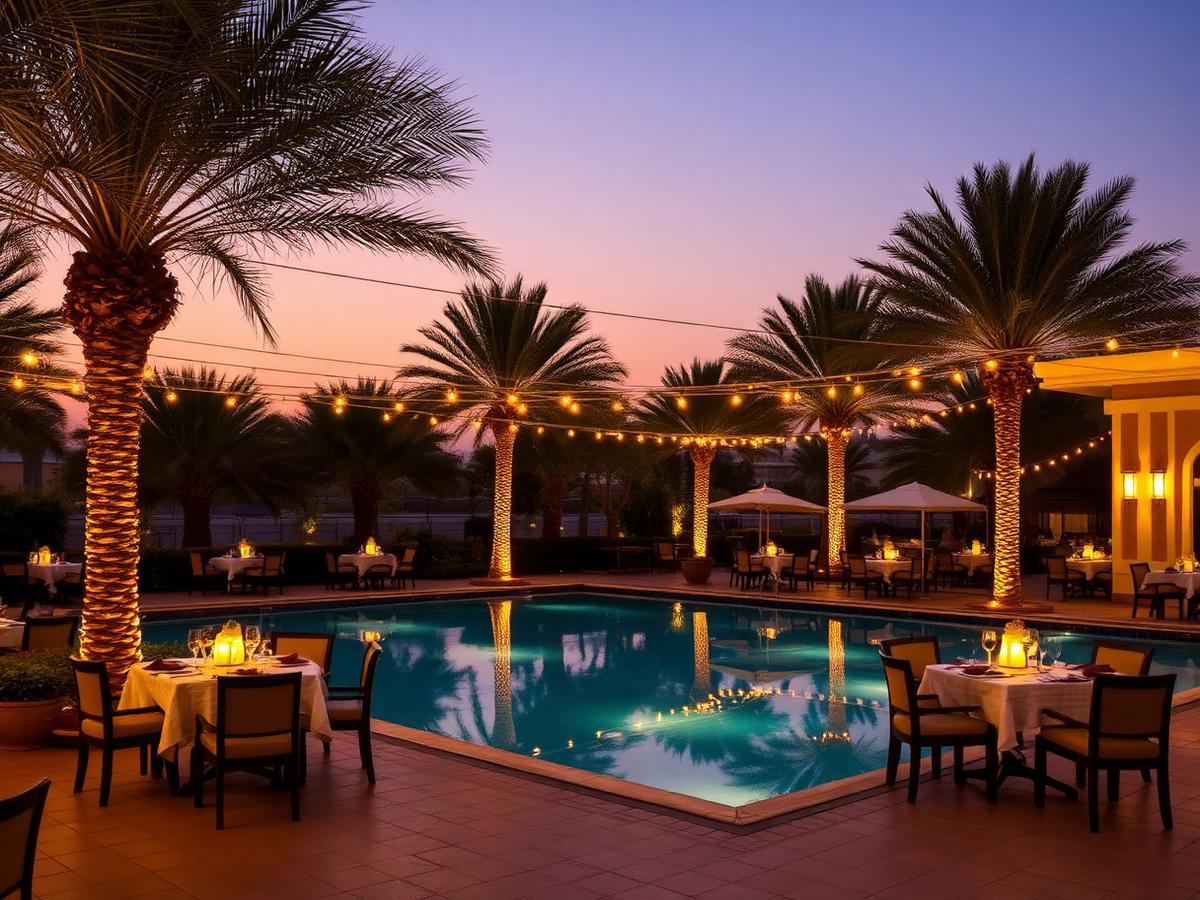 Poolside Dining